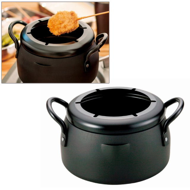 燕三 IH対応鉄串揚げ鍋16cm