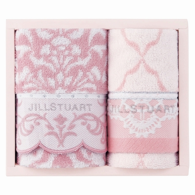 ジルスチュアート ブルームオーナメント フェイス1P・ウォッシュタオル1P