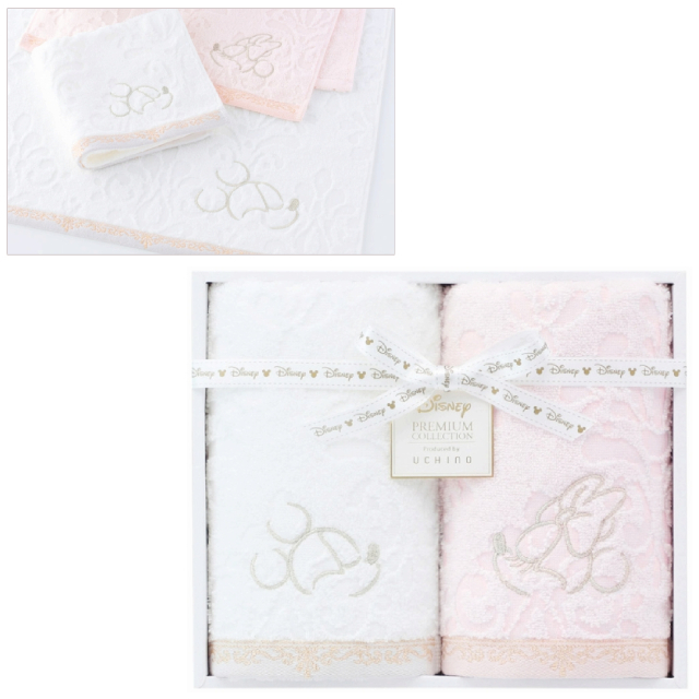 ディズニー プレミアム エターナリー フェイスタオル2P