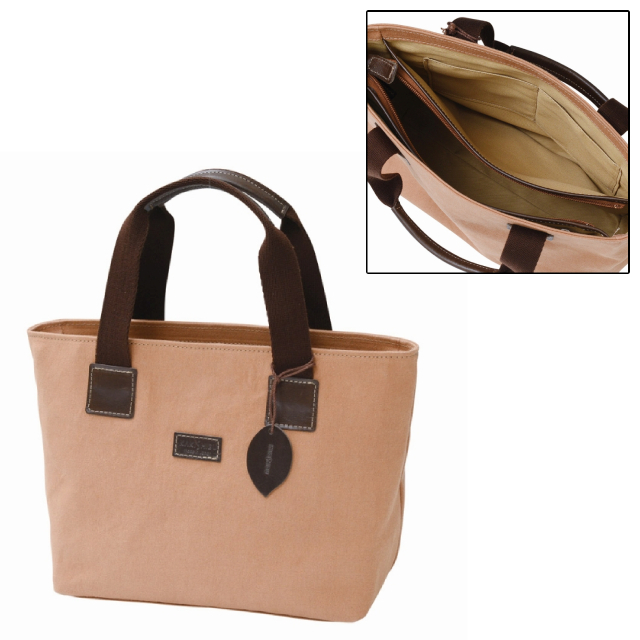 良品工房 日本製柿渋染トートバッグ