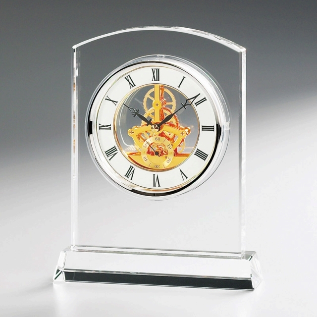 グラスワークスナルミ マルカート スケルトンクロック