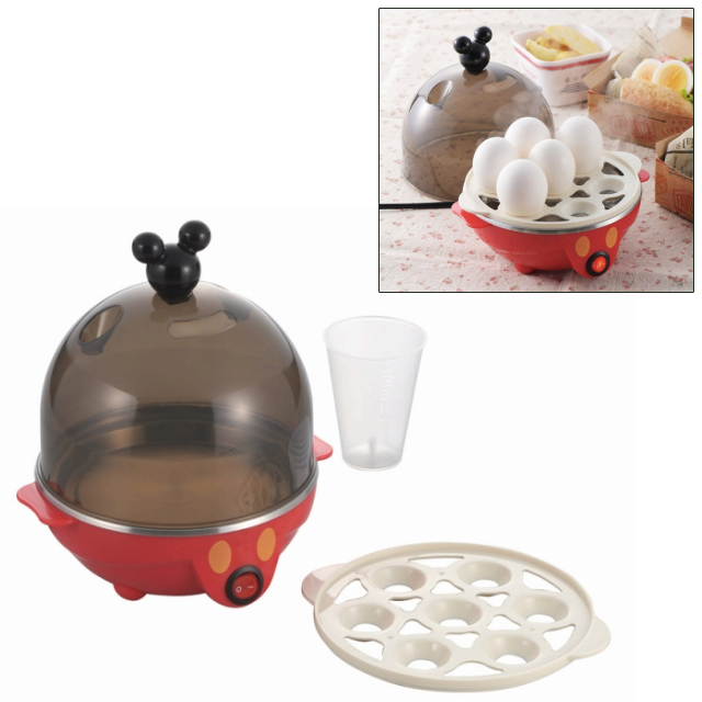 ミッキーマウス 電気たまごゆで器