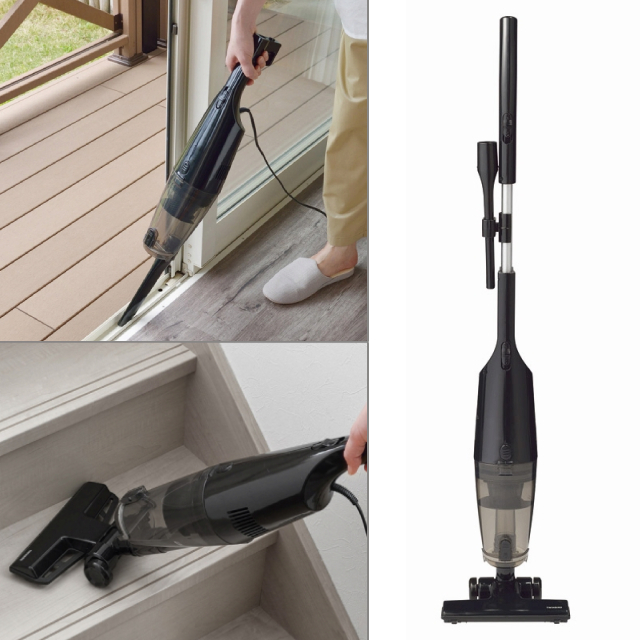 ツインバード 2WAYサイクロン型クリーナー