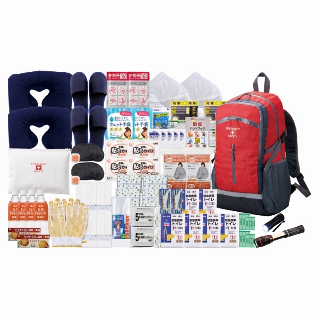 防災リュック避難セット・2人用