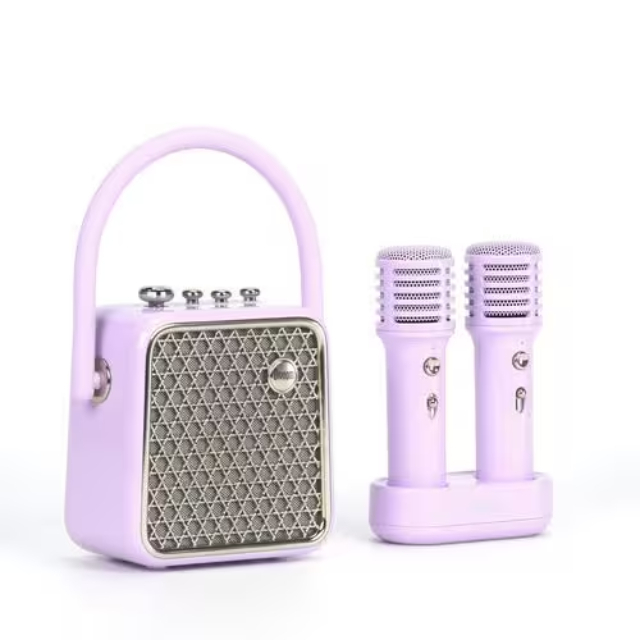 Divoom Bluetoothスピーカー SongBird-Sepurple