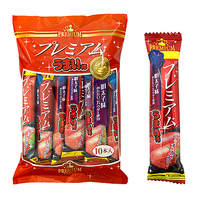 プレミアムうまい棒 明太子味 10本