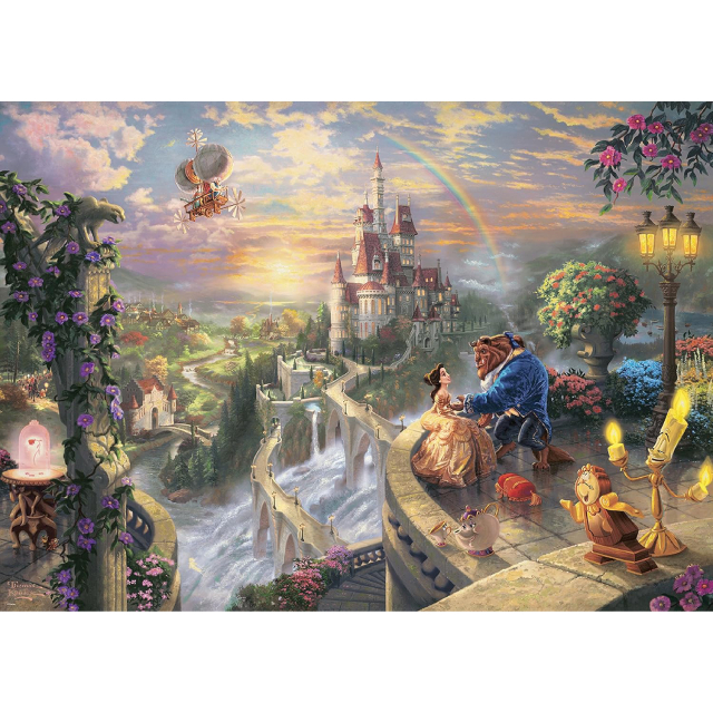 D-2000-624@Beauty and the Beast Falling in Love@2000pcs