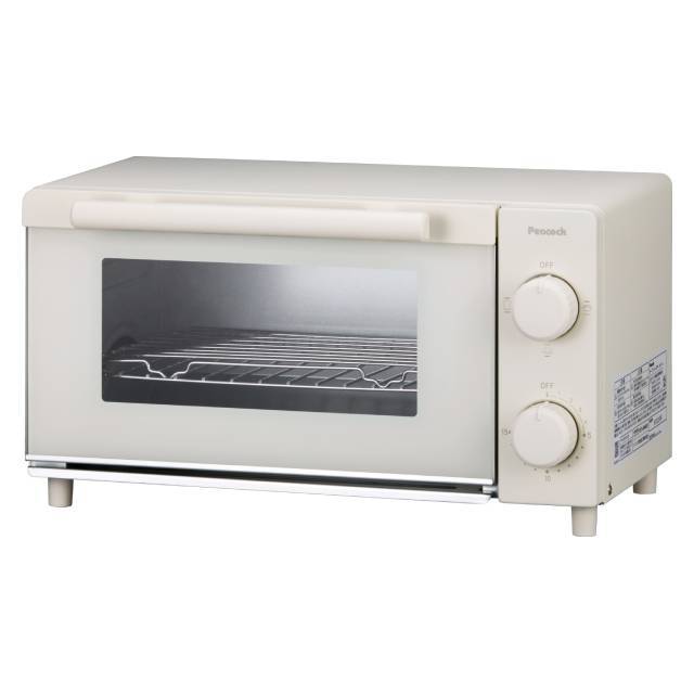 【ピーコック魔法瓶】オーブントースター WFT-10-HW
