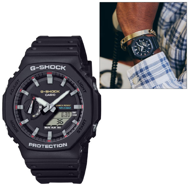 カシオ G-SHOCK GA-2100RL-1AJF