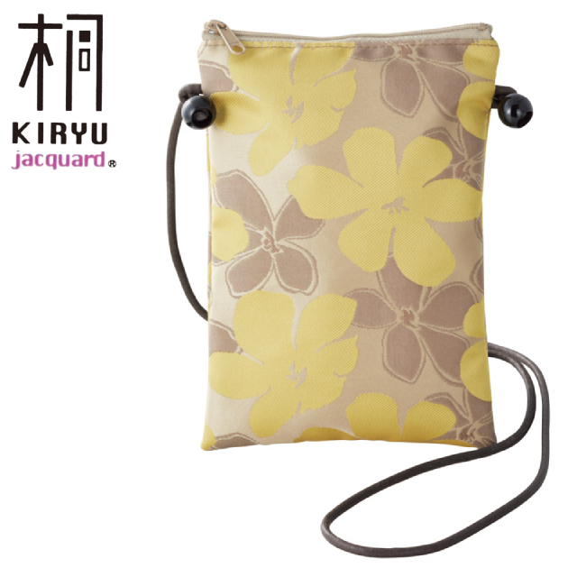 群馬県桐生ジャガードミニポシェット