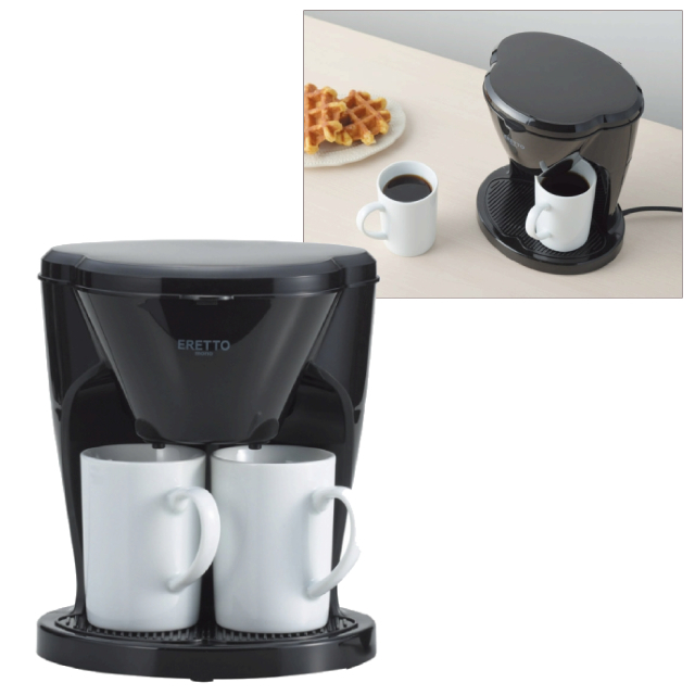 ERETTO mono 2CUP�R�[�q�[���[�J�[