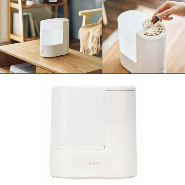 QUADS スチーム加湿器 エルモイスト ライト