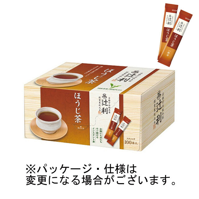 片岡物産 辻利 インスタントほうじ茶 1箱(100本)